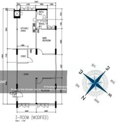 Blk 307 Clementi Meadows (Clementi), HDB 3 Rooms #588837321